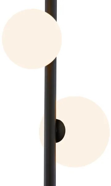 Lampadar TAIDA 4xG9/40W/230V negru Jupiter 1929