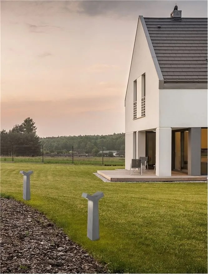 Stalp LED mediu pentru exterior design modern IP65 Aran H-70cm