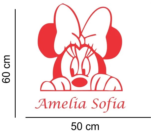 Sticker perete personalizat My Name Girl 20