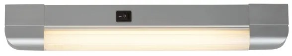 Rabalux 2306 - Lampă design minimalist BAND LIGHT 1xG13/10W/230V argintiu