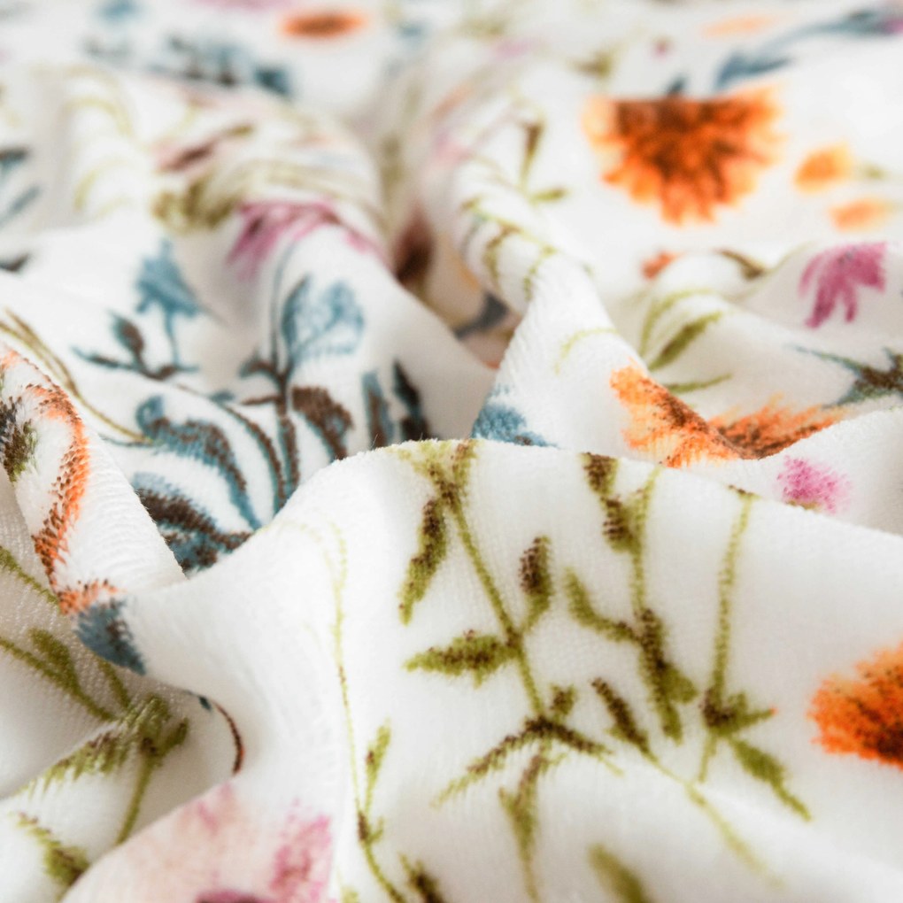 Lenjerie cocolino HERBALIS crem Dimensiune lenjerie de pat: 2 buc 70 x 90 cm | 200 x 220 cm