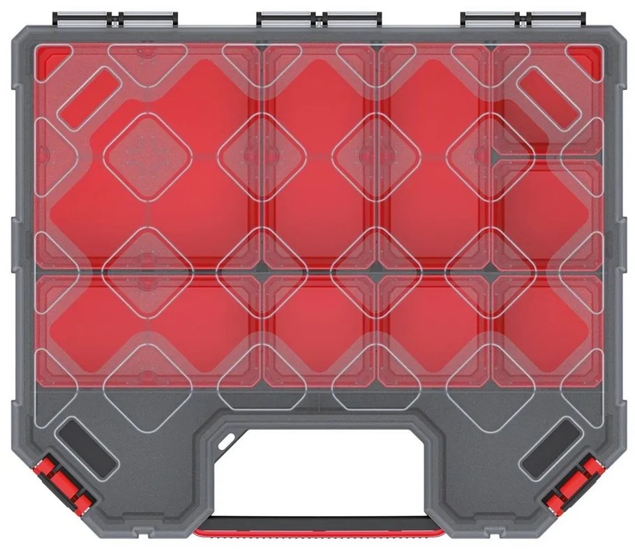 Organizator servieta 28,4 × 24,3 × 10,5 cm, cutii, negru