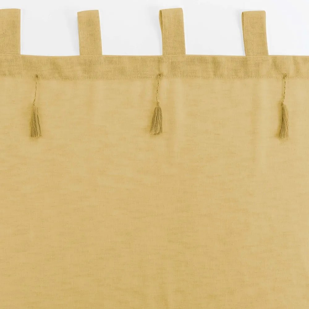 Perdea galbenă 140x240 cm Dalila – douceur d'intérieur