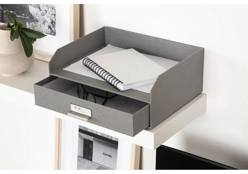 Organizator pentru sertar/pentru documente din carton Walter – Bigso Box of Sweden