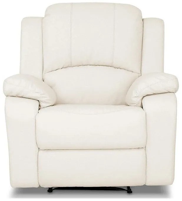 Fotoliu recliner Manor House 220 98x97x97cm, Bej, Piele eco, Mobilier deja asamblat