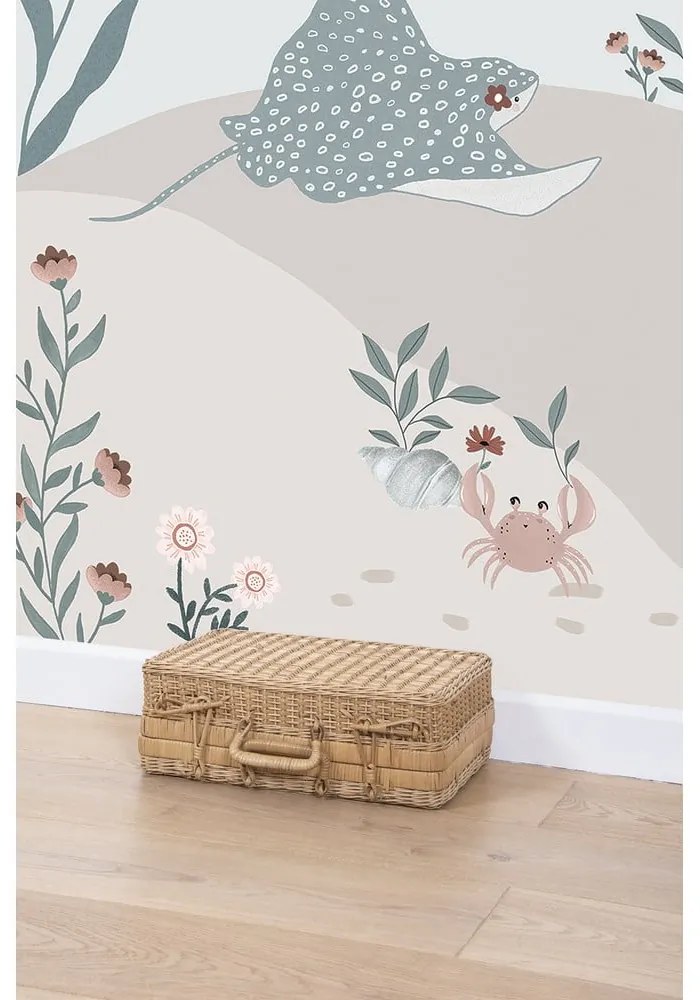 Tapet pentru copii 400 cm x 248 cm Dreamy Seabed – Lilipinso