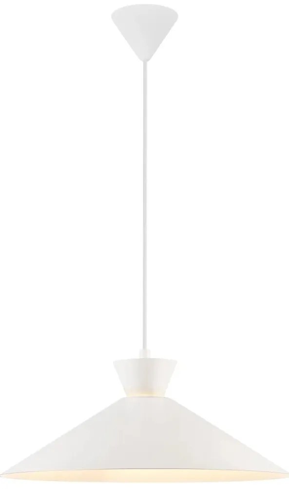 Pendul design modern Dial 45 alb