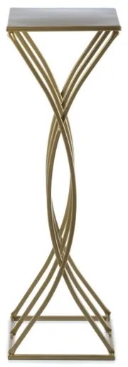 Suport pentru flori 75x23 cm, culoare aurie