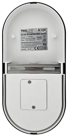 Aplica LED de exterior cu senzor de mișcare, 12/15/18W, 230V, IP65