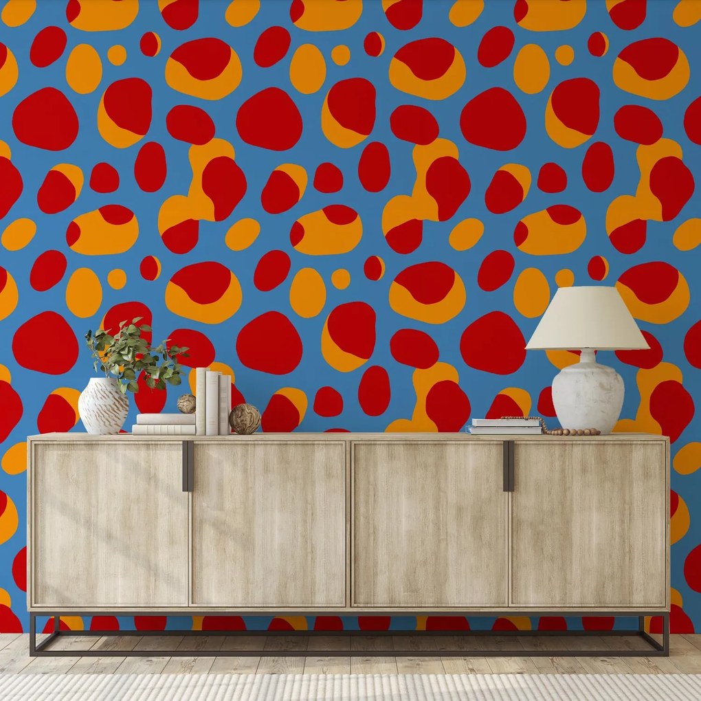 Fototapet - Pete retro multicolore (147x102 cm)