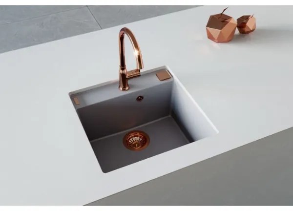 ALVEUS 1128395 - Chiuvetă bucătărie FORMIC 52x51 cm granit/albă