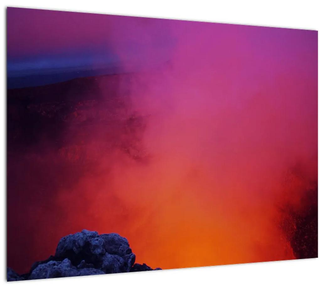 Tablou - vulcan (70x50 cm), în 40 de alte dimensiuni noi