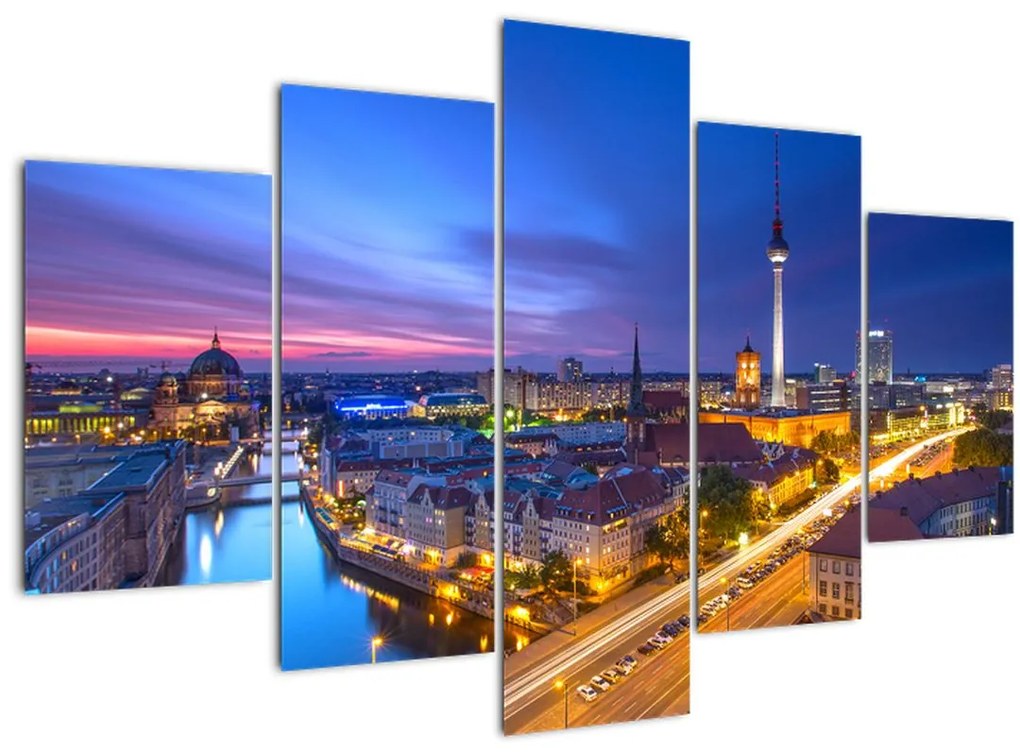 Tablou - Cerul albastru la Berlin (150x105 cm)