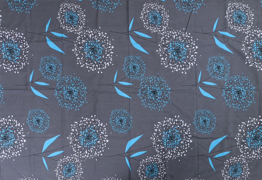 Lenjerie de pat din bumbac gri JODI Dimensiune lenjerie de pat: 70 x 90 cm | 140 x 200 cm