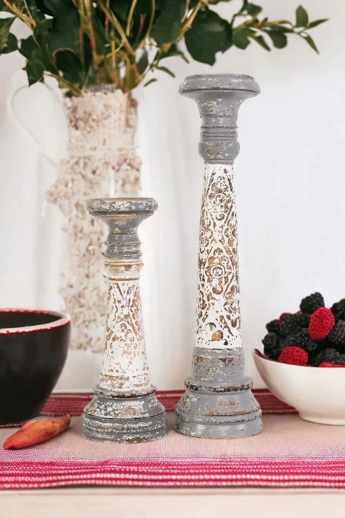 SET SFEȘNIC GRAY BALI HANDMADE