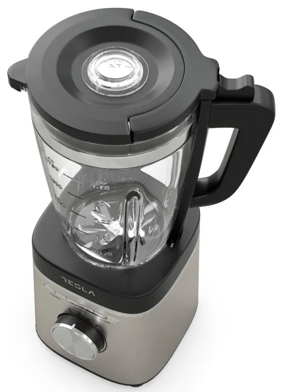 Blender Tesla BL601BX, 1400W, Sticla 1.75 L, Pulse, Incolor/Inox