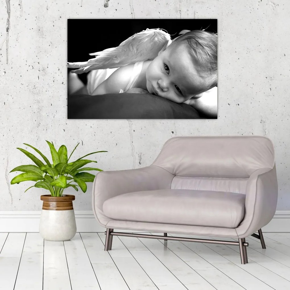 Tabloucu înger de copil (90x60 cm)