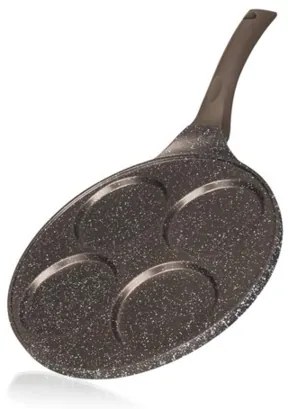 Tigaie de clătite Banquet Granite Dark Brown, cu suprafaţă non aderentă, 26 cm