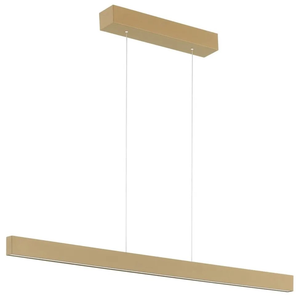 Lustra LED suspendata design modern Balans auriu
