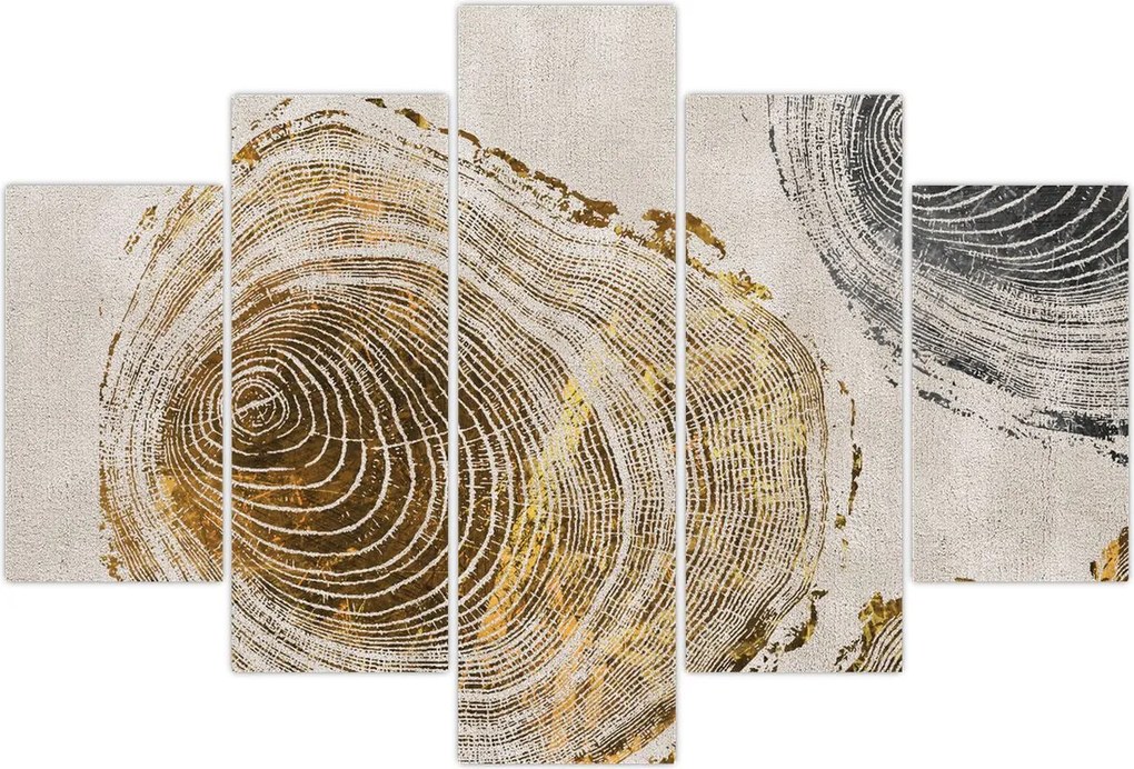 Tablou - Abstract triburi (150x105 cm)