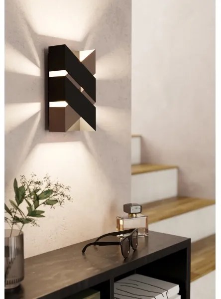 Aplică LED GURARE 2xLED/2,5W/230V Eglo 99689