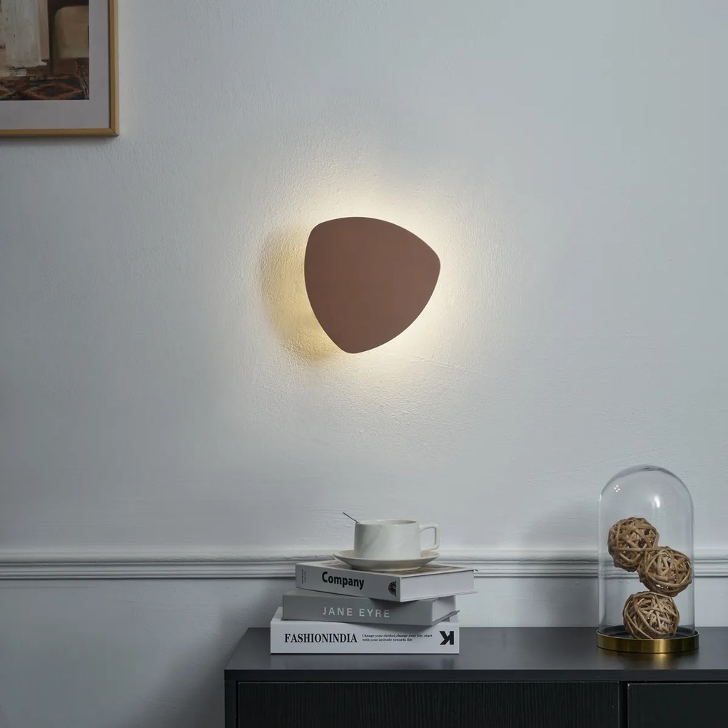 Lampă de perete de design bronz organic 20 cm 2 lumini - Pulley