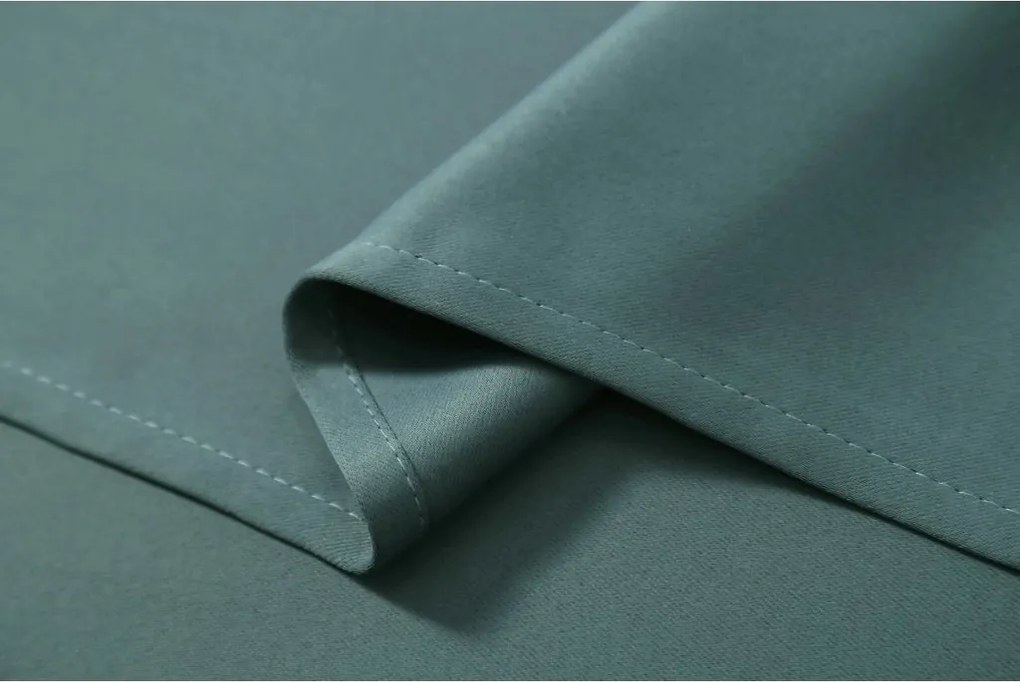 Perdea OXFORD albastru-verde 140x250 cm Agatat: Rejansa