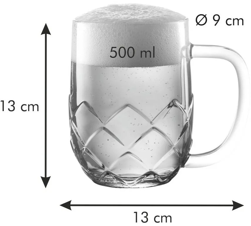 Tescoma Pahar de bere myBEER Lupulus, 0,5 l, 0,5 l
