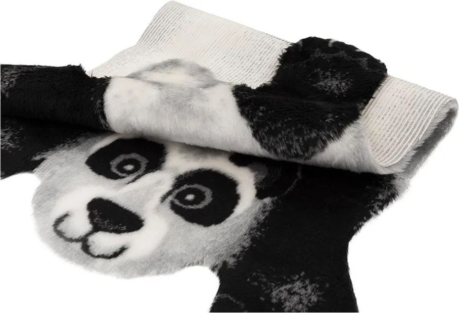 Covor pentru copii alb/negru 110x70 cm Kids Buddy - Narma