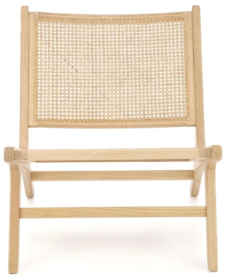 Fotoliu Foden 2 natur/natur - H74 cm