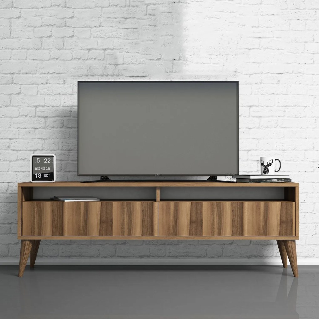 Masă TV/Dulap Berta 2 (Nuc). 1088743