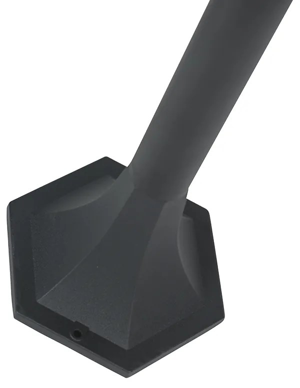 Lampă rustică de exterior neagră IP44 - Guardado