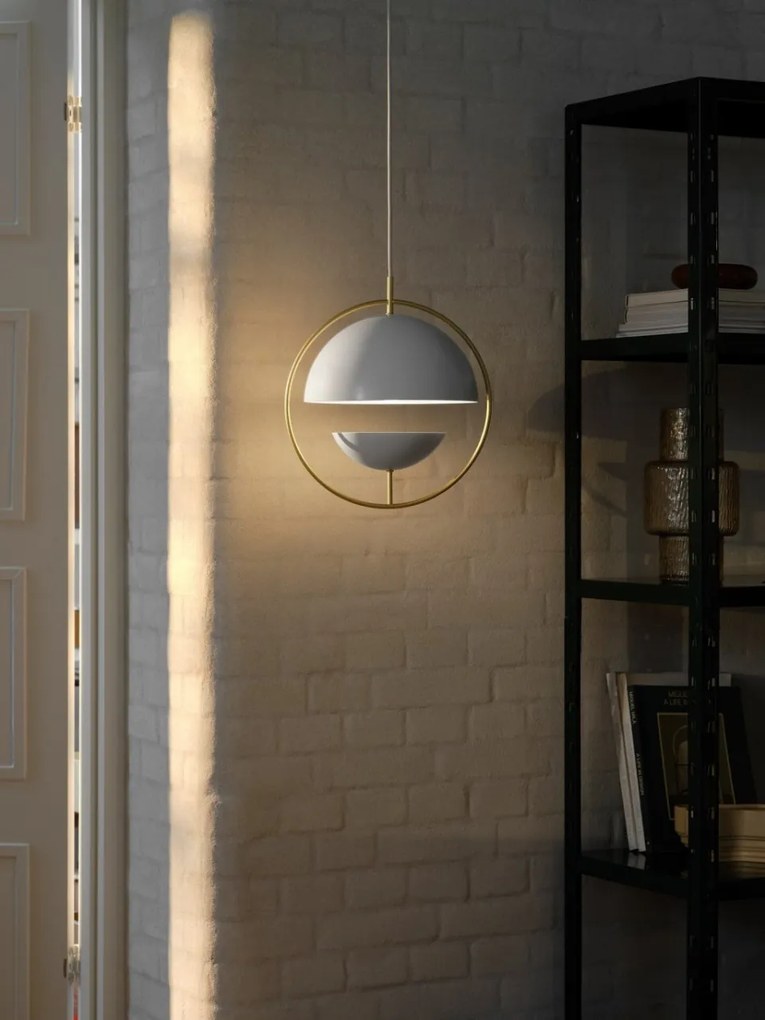 Pendul Design Nordic Minimalist, Tavia alb