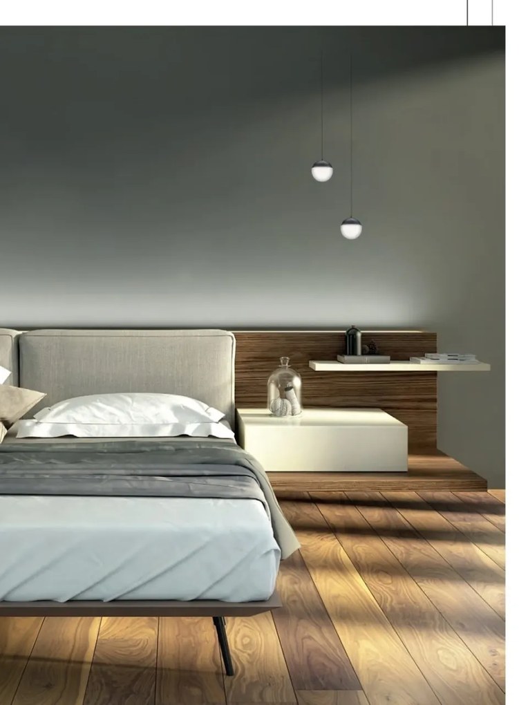 Pendul LED design minimalist, KILDA auriu MA-8440