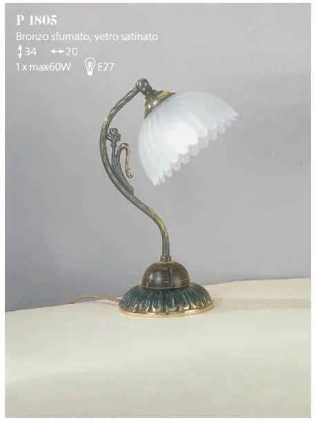 Veioza, Lampa de masa clasica design italian 1805