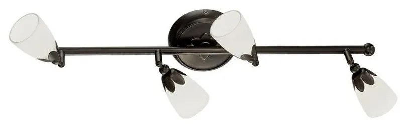 EGLO 91429 - Lampa spot DANIELLE 4xG9/40W maro/alb