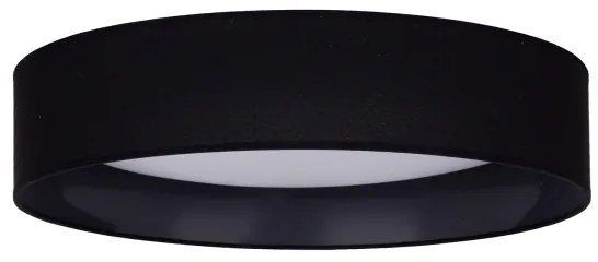 Plafonieră LED Duolla ROLLER LED/24W/230V d. 45 cm negru