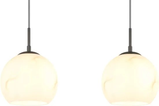Globo 15999M-3H - Candelabru suspendat RAGUSA pe cablu, 3x E27/60W/230V