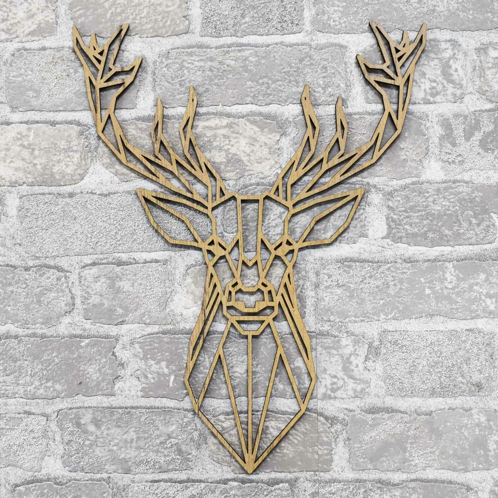 DUBLEZ | Cap cerb decorațiune pentru perete