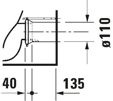 Duravit 21150900002 - Vas WC pe pardoseală D-CODE ceramică/alb lucios