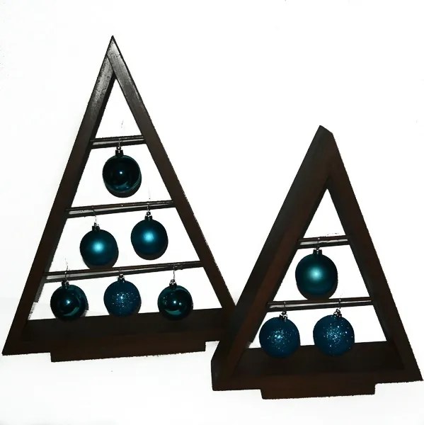 Set bradut lemn - Blue