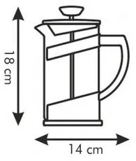 Cană de ceai și cafea Tescoma TEO 0,6 l, 0,6 l