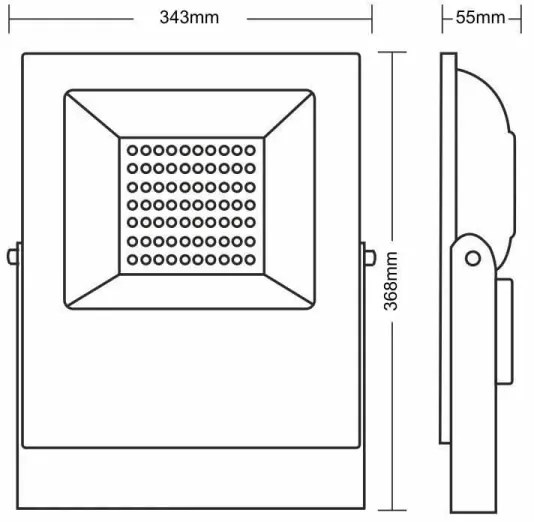 Proiector LED PROFI PLUS LED/100W/230V 5000K