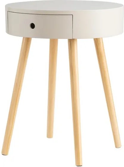 Masa Whiteley, Gri/Maro, 57,5 x 45 x 45 cm