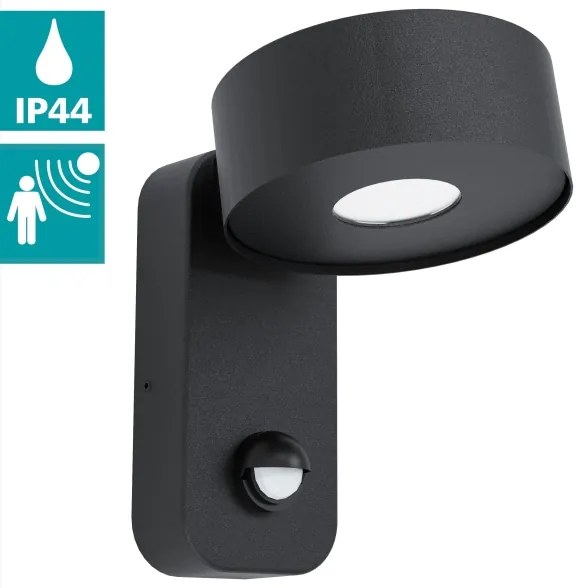 Eglo 98738 - Aplica de perete LED cu senzor PALOSCO LED/6W/230V IP44