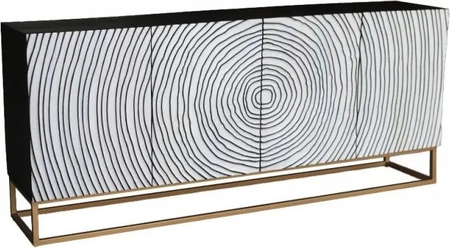 Comoda cu model 3D Zen Circle 177cm