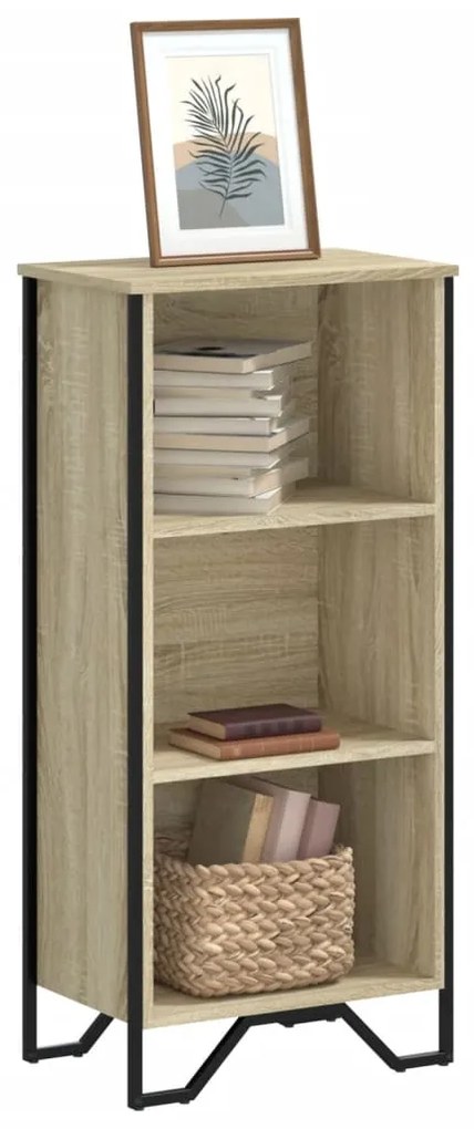 848605 vidaXL Bibliotecă, stejar sonoma, 50x31x106 cm, lemn prelucrat