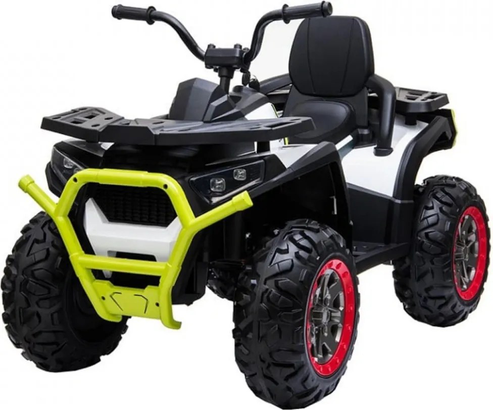 ATV Electric cu acumulator pentru copii NOVOKIDS™ Desert Rider , Cu faruri luminoase, Roti din Cauciuc EVA, 3-12 ani , max 50 kg , 2 Baterii de 12V,