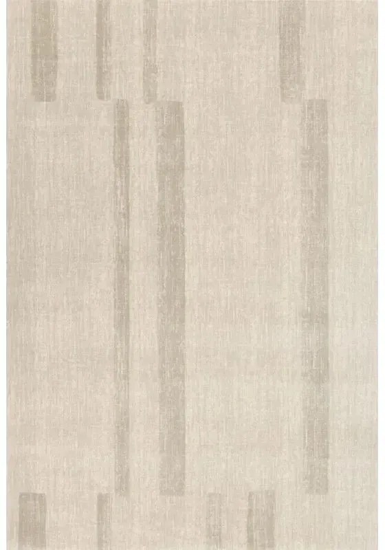 Covor lana Brush Lines beige Selectează mărime: 133 X 190