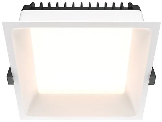 Spot LED incastrabil design tehnic Okno alb 11x11cm 3000K